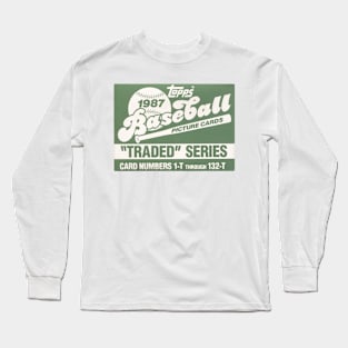 Vintage Baseball Original Aesthetic Tribute 〶 Long Sleeve T-Shirt